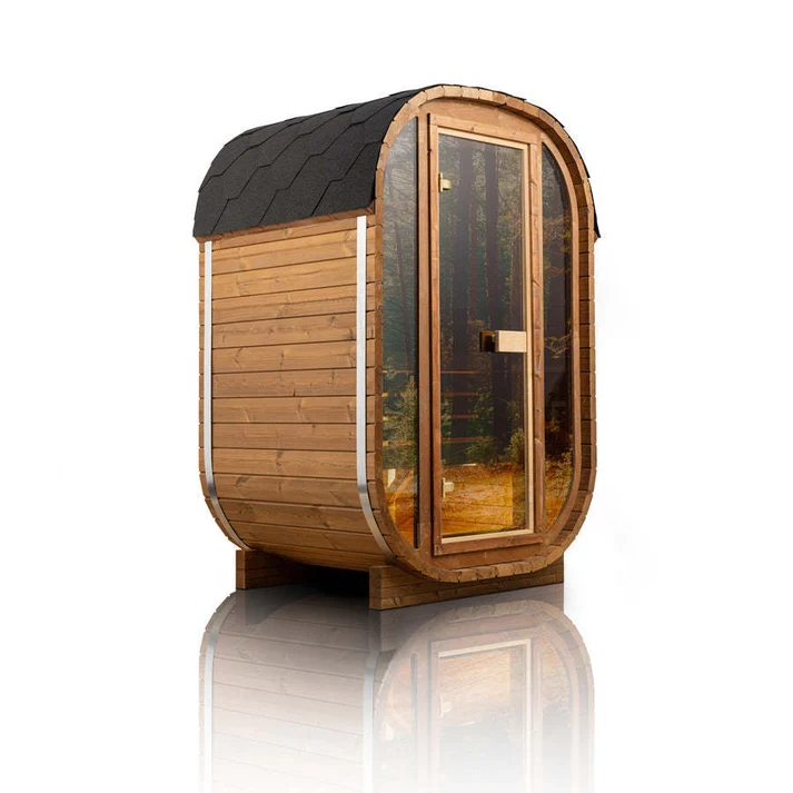 Auris One outdoor cedar sauna
